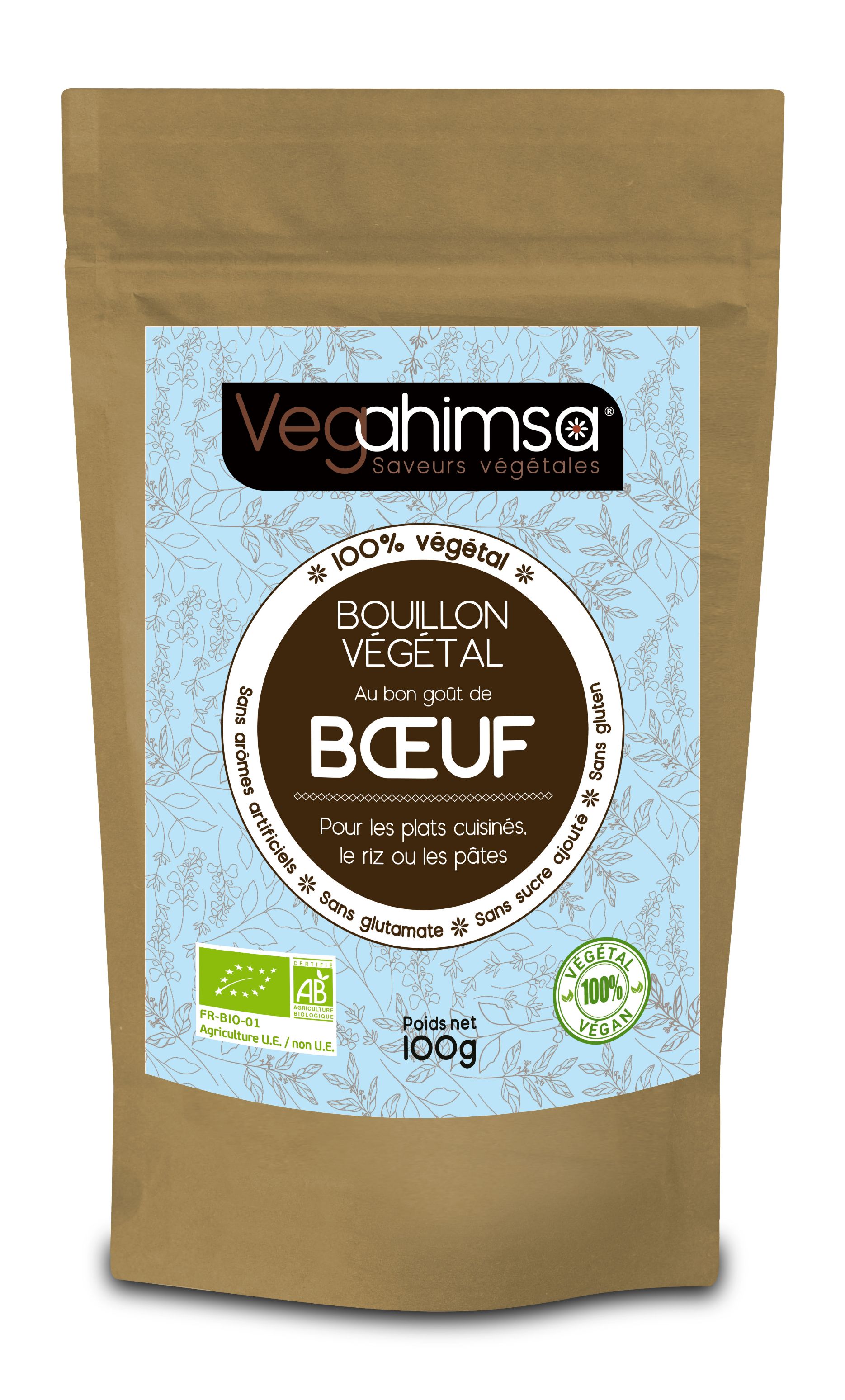 Vegahimsa Bouillon Végétal Boeuf 100g
