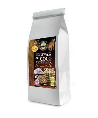 Farine de noix de coco complète BIO & EQUITABLE 1Kg