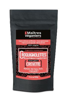 Les Maîtres Véganiers - Croquignolettes - Crevette - 100g