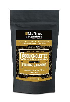 Les Maîtres Véganiers - Croquignolettes - Fromage Oignons- 100g