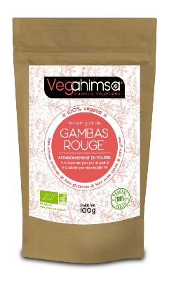 Vegahimsa - Assaisonnement végétal - Gambas Rouge - 100g