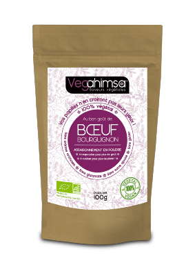 Vegahimsa - Assaisonnement végétal - Bœuf Bourguignon - 100g