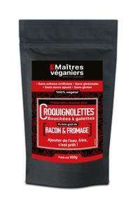 Les Maîtres Véganiers - Croquignolettes - Bacon & Fromage - 100g