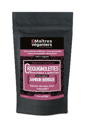 Les Maîtres Véganiers - Croquignolettes - Jambon ibérique - 100g