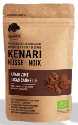 Noix de Kenari - Cacao Cannelle - 80g