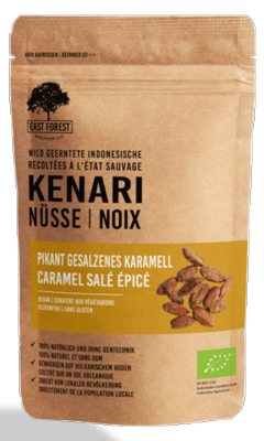 Noix de Kenari - Caramel salé épicé - 80g