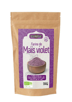Farine de maïs violet 250g