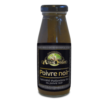Sauce soja poivre noir Bio (200g) (DDM Courte 03/06/2022)